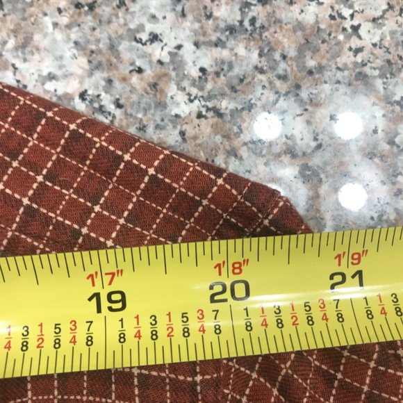 Ralph Lauren Double RL RRL Brown Checkered Casual Button Down Shirt - Picture 5 of 6